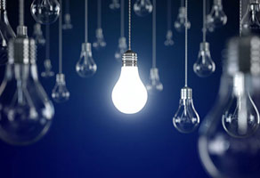 immagine lampadina accesa